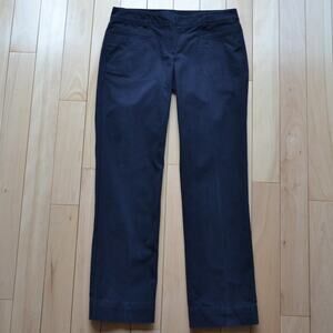 Theory Black Straight Leg Pants Size S